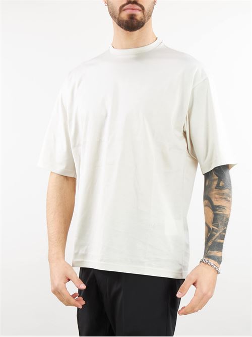 Boxy fit basic t-shirt with embroidery logo Low Brand LOW BRAND | T-shirt | L1TSS246504N073